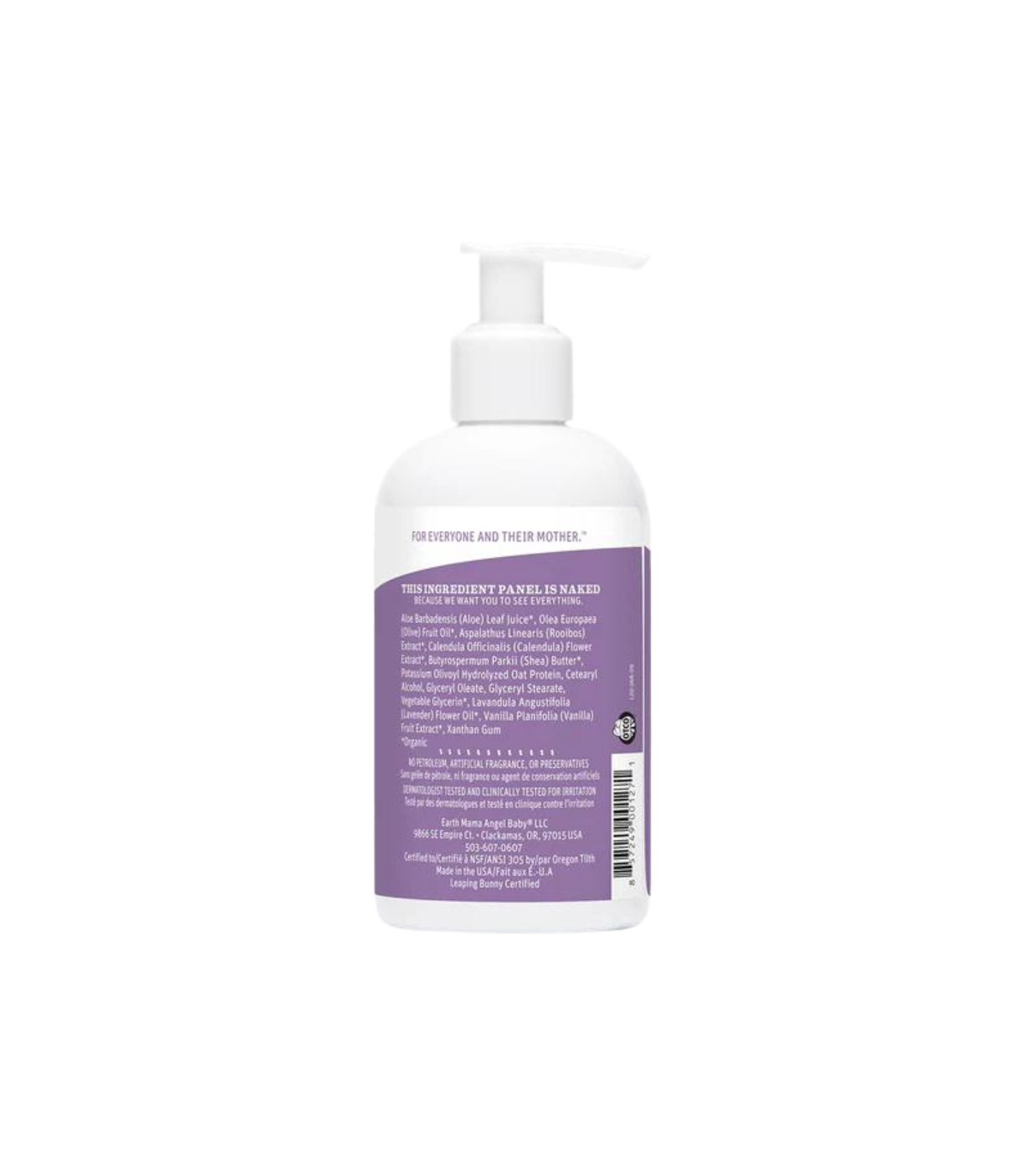 Earth Mama Organics Calming Lavande Baby Lotion 240 ml