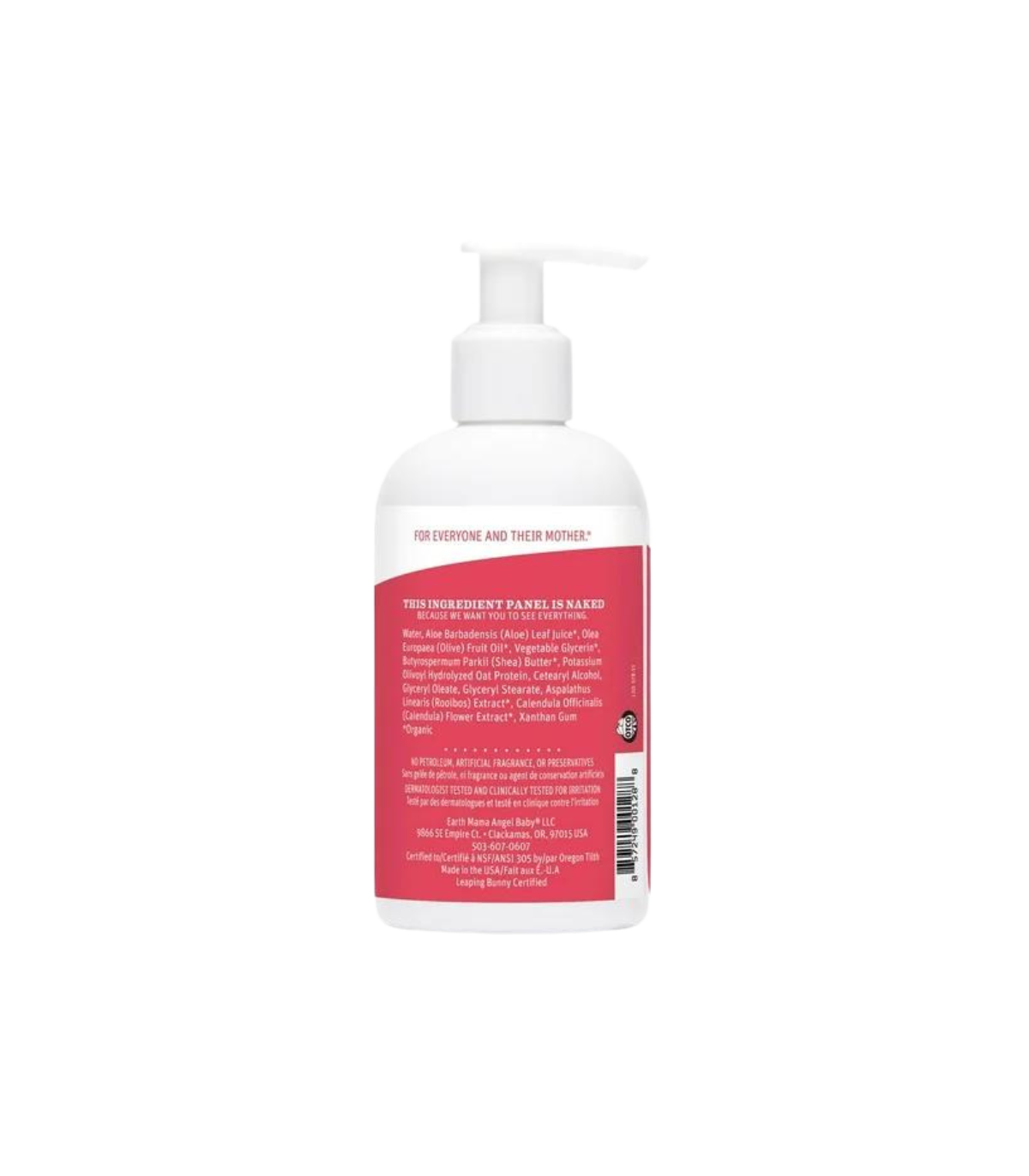 Earth Mama Organics Tout simplement non parfums Lotion bébé 240 ml