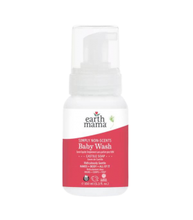 Earth Mama Organics 简言之,非中心 Castile Infant Wash 160 ml