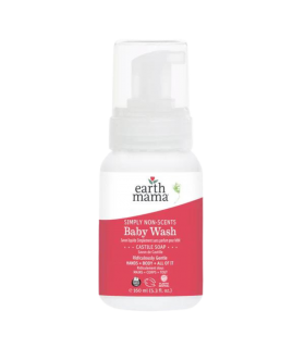 Earth Mama Organics Simply Non-Scents Castile 베이비 워시 160ml