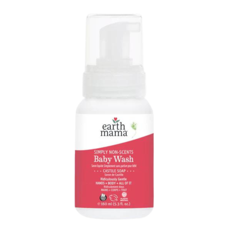 Earth Mama Organics 简言之,非中心 Castile Infant Wash 160 ml