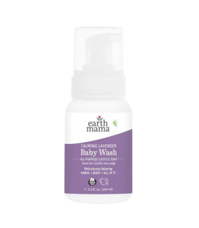 Earth Mama Organics Calming Lavender Castile Baby Wash 160 ml
