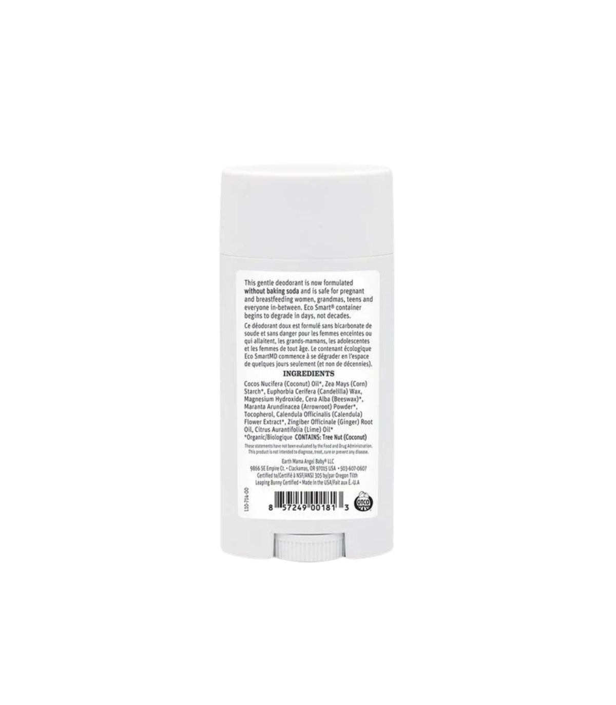 Earth Mama Organics Ginger Fresh Deodorant 75 g