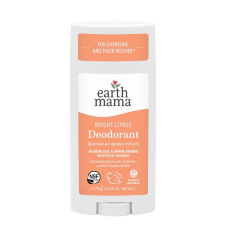 Earth Mama Organics Bright Citrus Deodorant 75 g
