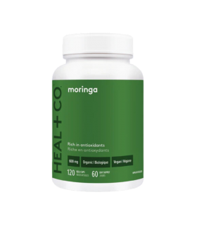 HEAL + CO. Moringa 600 mg 120 Vegi 캡슐