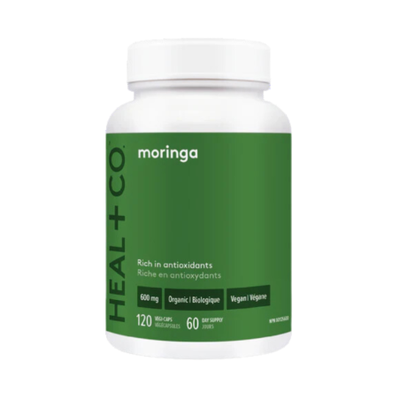 HEAL + CO. Moringa 600 mg 120 Vegi 캡슐