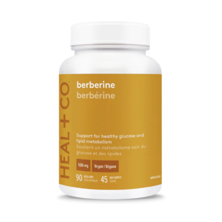HEAL + CO. Berberine 500mg 90 Vegi 캡슐
