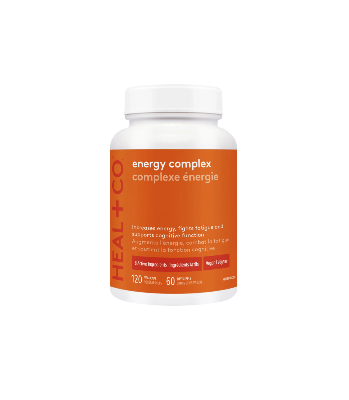 HEAL + CO. Energy Complex 120 Capsules Vegi