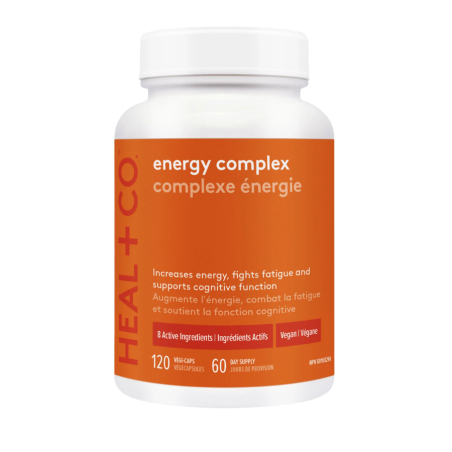 HEAL + CO. Energy Complex 120 Capsules Vegi