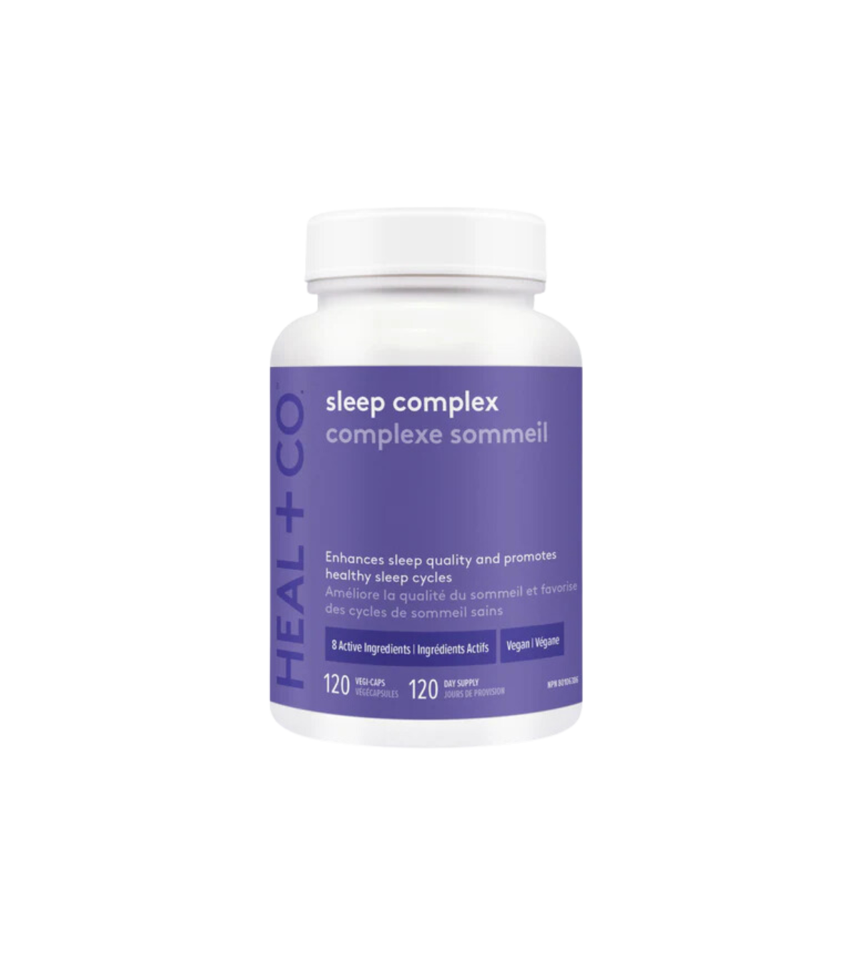 HEAL + CO. Complexe de sommeil 120 Capsules Vegi