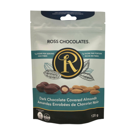 Dark Chocolate Covered Almonds 120 g