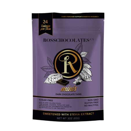 Chocolats Ross Mini Chocolat noir 85 g