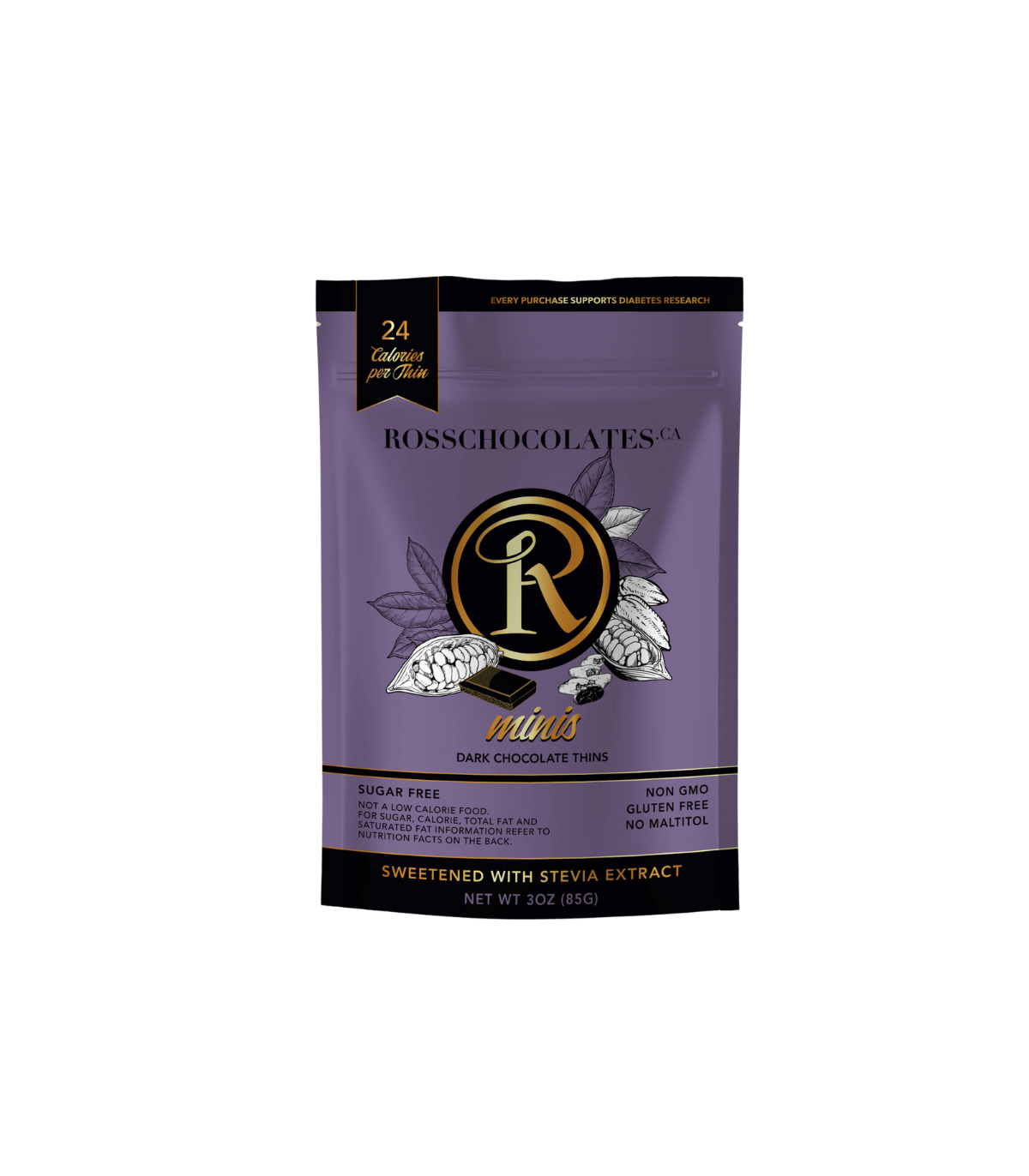 Ross Chocolates Mini Dark Chocolate 85 g