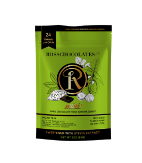 Chocolats Ross Mini Chocolat noir avec noisette 85 g