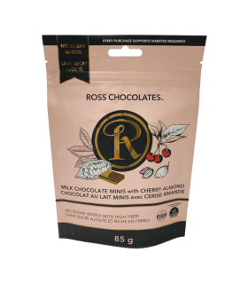 Mini chocolat au lait avec amande cerise 85 g