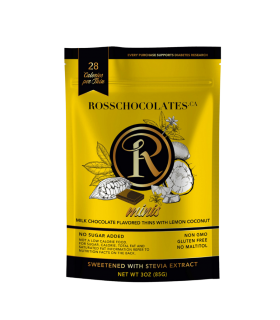 Ross Chocolates Mini Milk Chocolate with Lemon & Coconut 85 g