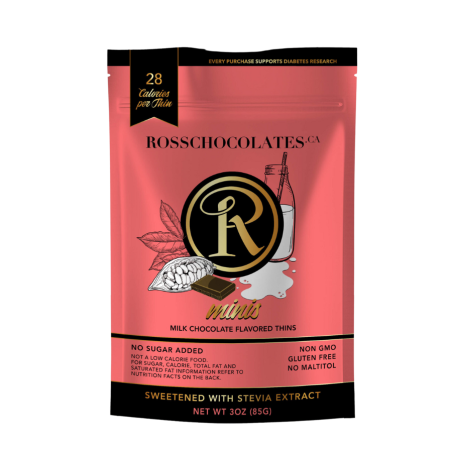 Chocolats Ross Mini chocolat au lait 85 g
