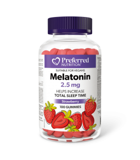 Preferred Nutrition Melatonin 2.5 mg 100 Gummies