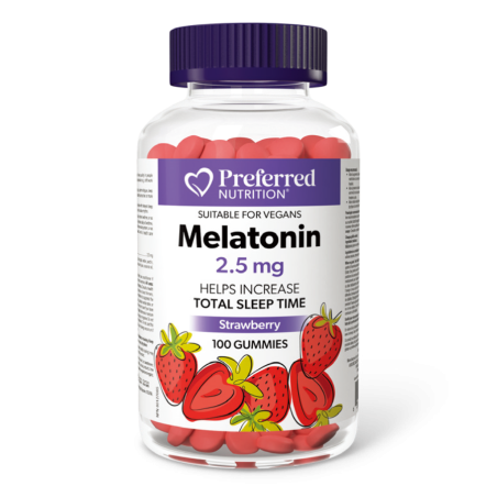 Preferred Nutrition 멜라토닌 2.5mg 100개 젤리