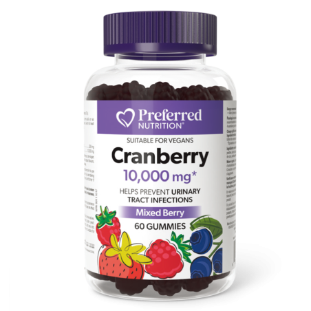Preferred Nutrition 크랜베리 10,000 mg 60 구미