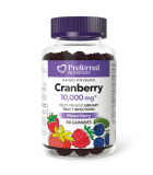 Preferred Nutrition Cranberry 10,000 mg 60 Gummies