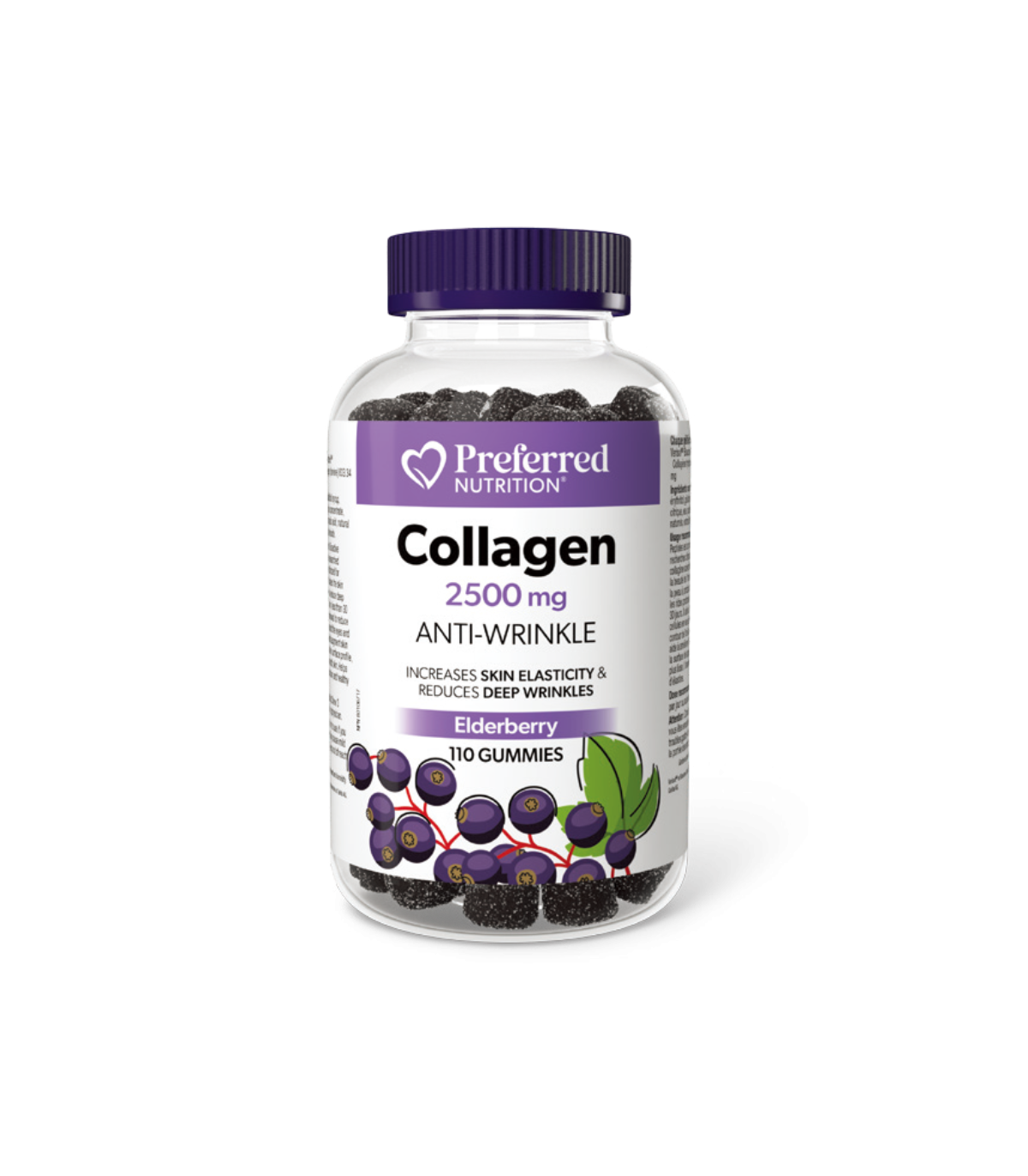 Preferred Nutrition Collagen 2500 mg 110 Gummies