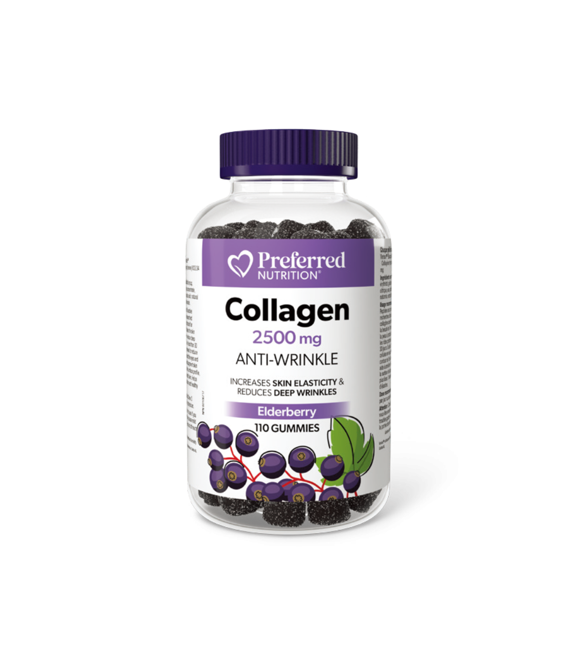 Preferred Nutrition Collagen 2500 mg 110 Gummies