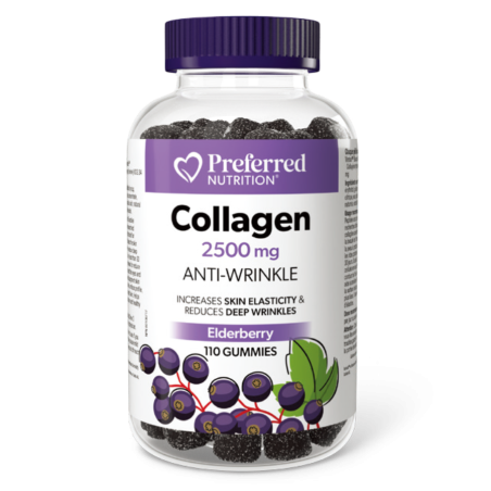 Preferred Nutrition Collagen 2500 mg 110 Gummies
