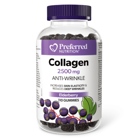 Preferred Nutrition Collagen 2500 mg 110 Gummies