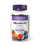 Preferred Nutrition Vitamin D3 2500 IU 75 Gummies