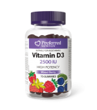 Preferred Nutrition Vitamin D3 2500 IU 75 Gummies