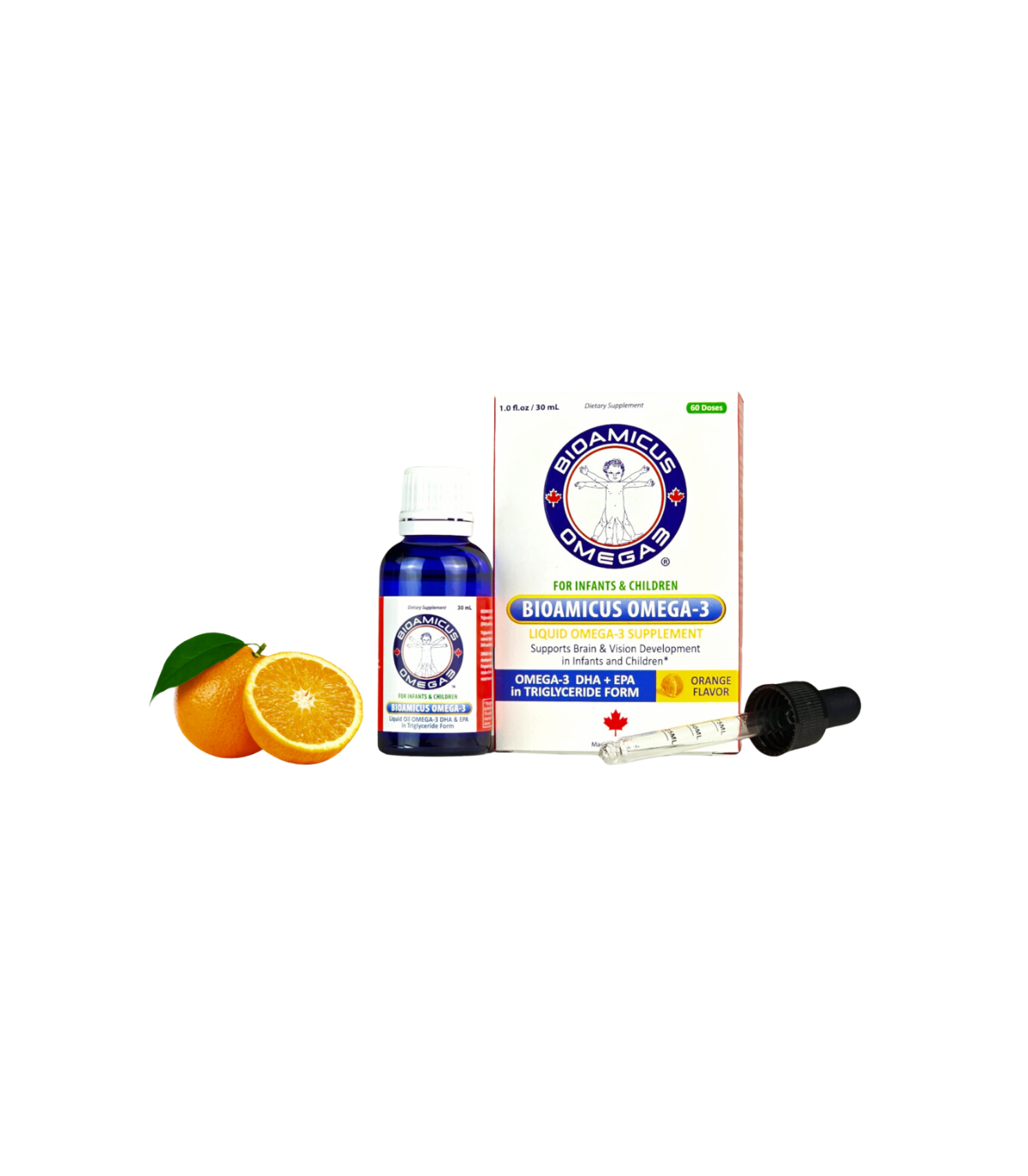 BIOAECAUS Omega-3 DHA+EPA Drops 30 ml