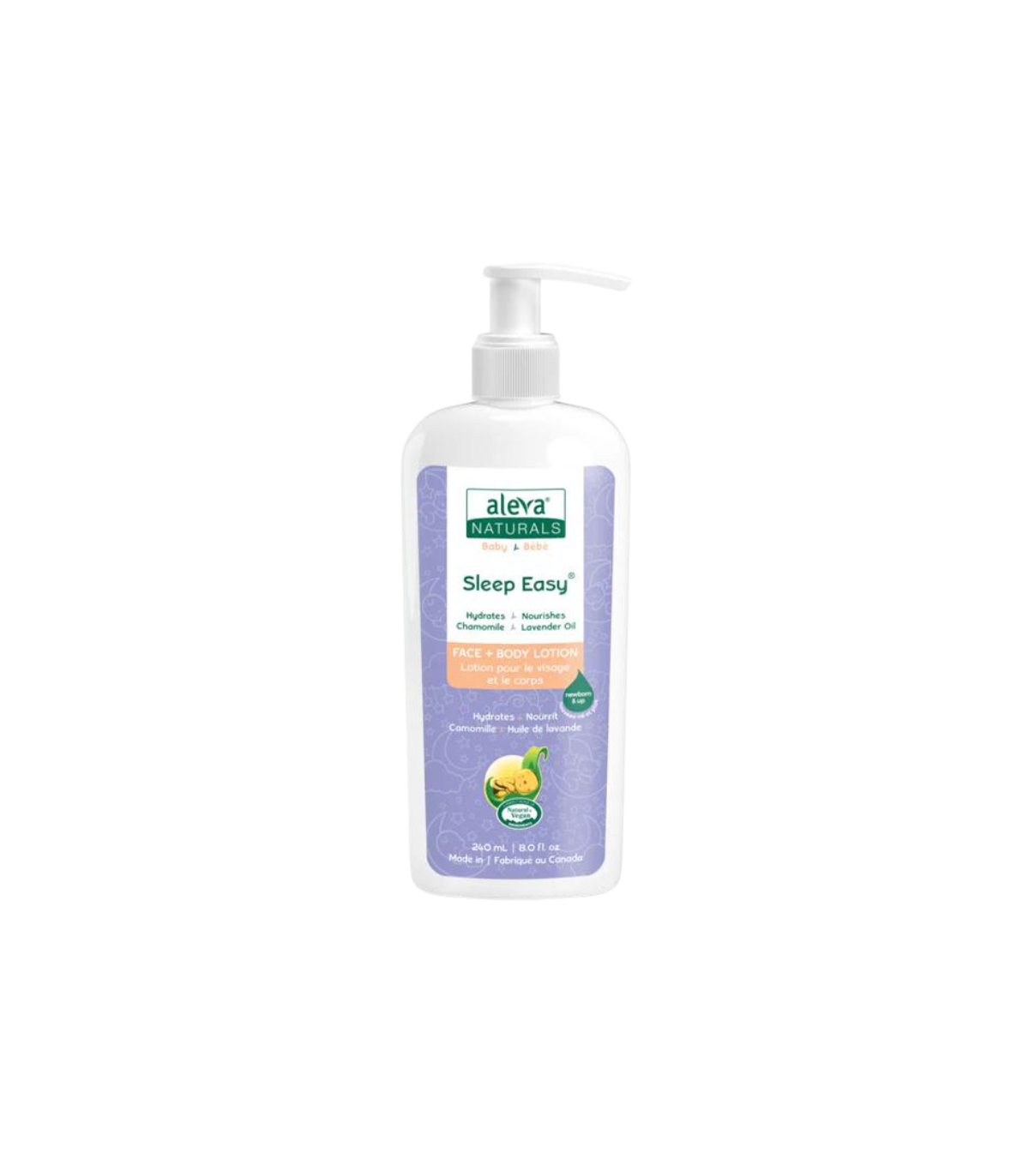 Aleva Naturals Sleep Easy Face + Body Lotion 240 ml