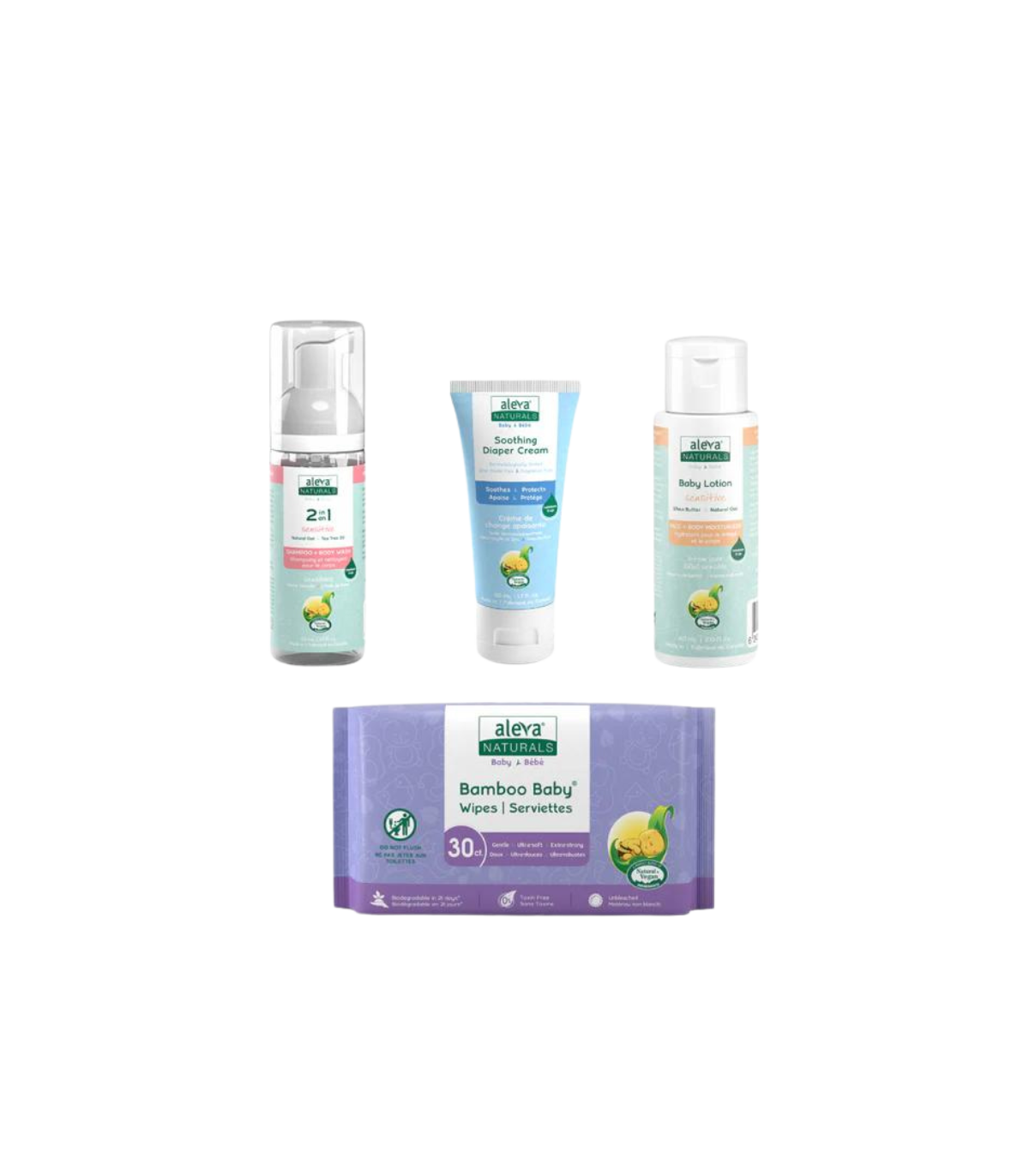 Aleva Naturals 신생아 스타터 키트