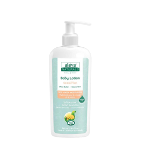 Aleva Naturals Baby Lotion visage + Body Moisturizer 240 ml