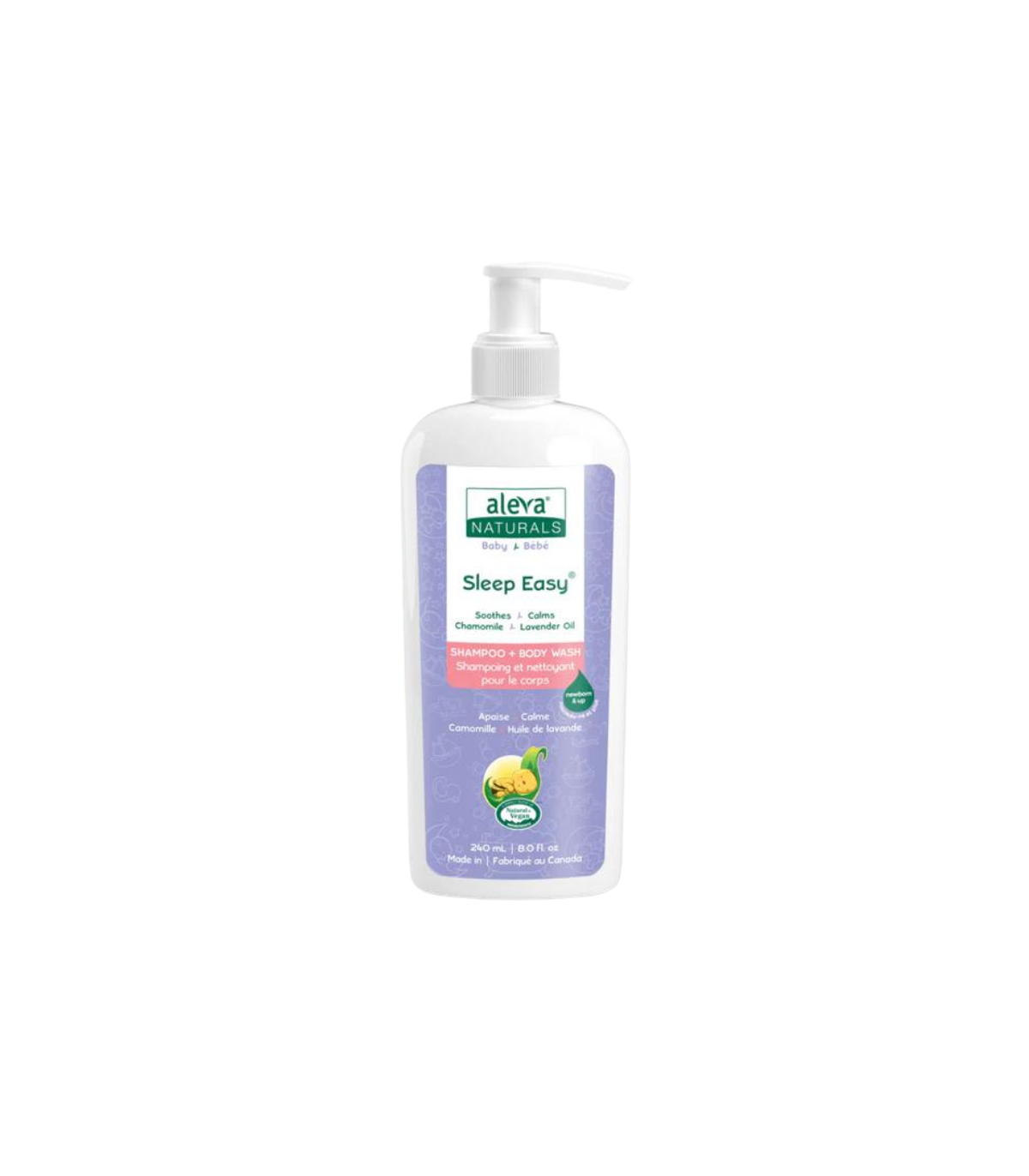 Aleva Naturals Sleep Easy Shampoo & Body Wash 240 ml