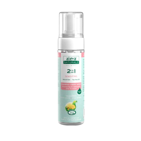 Aleva Naturals Shampooing + Gel douche 2 en 1 200 ml