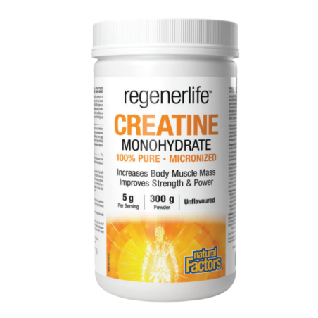 Natural Factors Monohydrate de créatine 300 g
