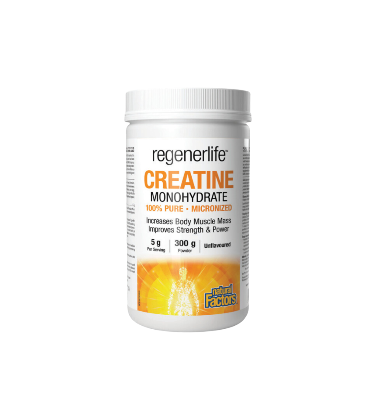 Natural Factors Monohydrate de créatine 300 g