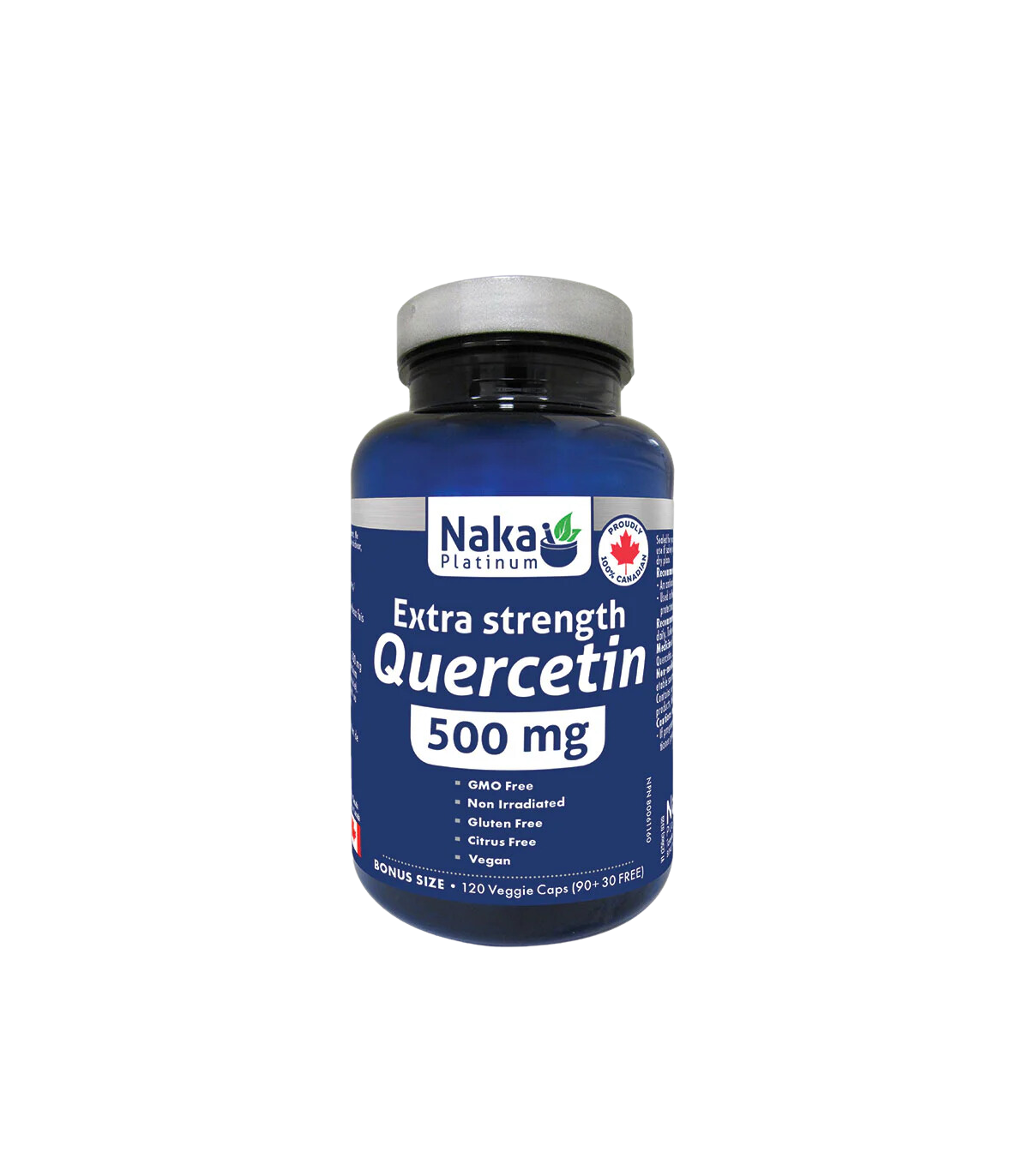 Naka Platinum Extra Strength Quercetin 500 mg 60 Veggie Caps | Unbeatable Prices, Daily Deals | VITASHOP
