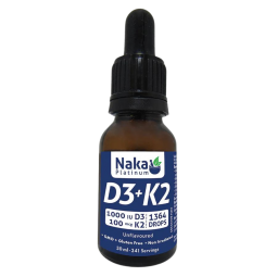 Naka Platinum D3+K2 in MCT oil 30 ml | Unbeatable Prices, Daily Deals | VITASHOP