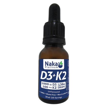 NAKA Platinum D3+K2 dans l'huile MCT 30 ml | Prix le plus bas quotidien, offres quotidiennes | VITASHOP