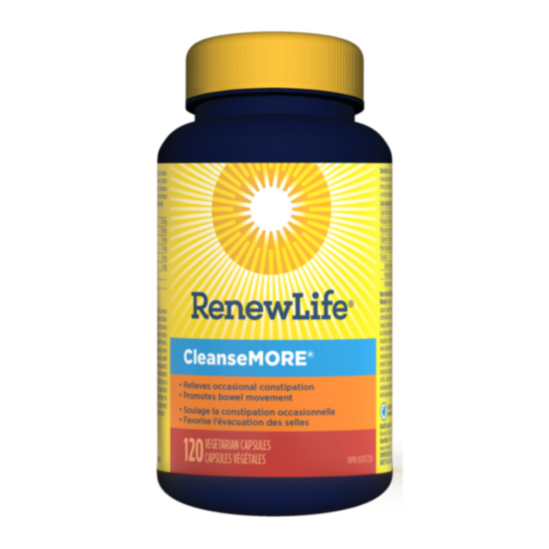 Renew Life CleanseMORE 120 캡슐 | 사용 불가 가격, 일일 상품 | VITASHOP