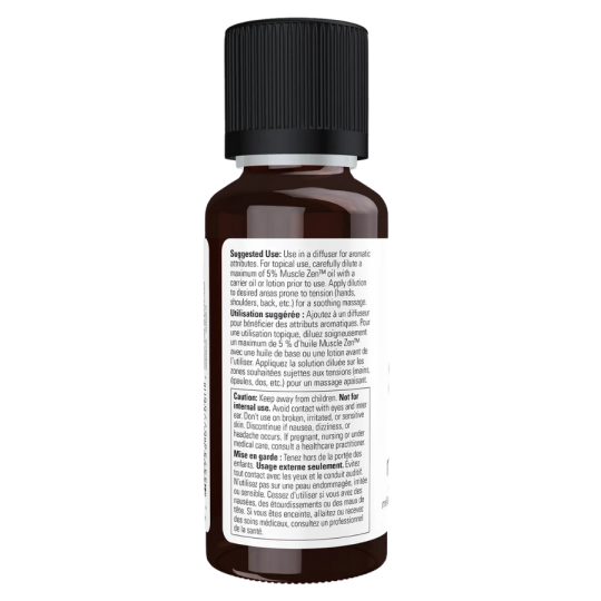 Now Foods Muscle Zen™ Oil Blend 30 ml