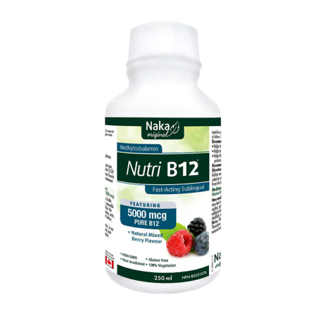 Naka Nutri B12 5000 mcg Sublin 250 ml | Unbeatable Prices, Daily Deals | VITASHOP
