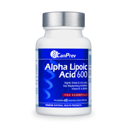 CanPrev Alpha Lipoic Acid 600 60 Vegi Capsules | Unbeatable Prices, Daily Deals | VITASHOP