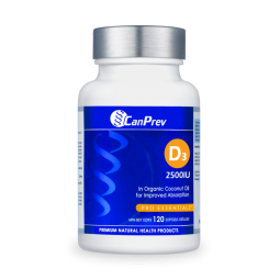 CanPrev D3 2500IU MCT Base 120 softgels | Unbeatable Prices, Daily Deals | VITASHOP
