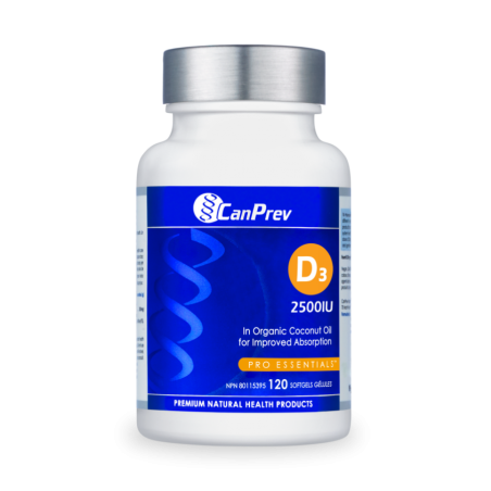 CanPrev D3 2500IU MCT Base 120 softgels | 每天不同折扣, 全网最低价格 | 种类齐全的保健品店铺 VITASHOP, 只有你想不到, 没有你买不到 !