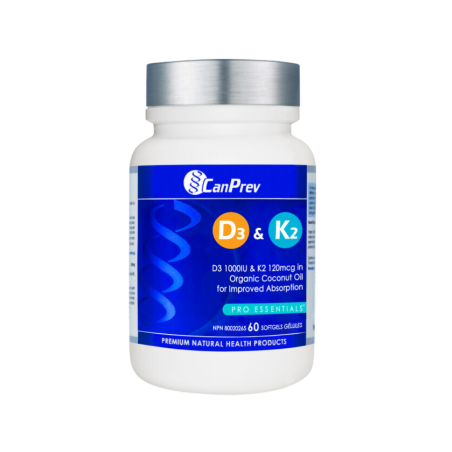 CanPrev D3 & K2 Organic Coconut Oil 60 softgels | 每天不同折扣, 全网最低价格 | 种类齐全的保健品店铺 VITASHOP, 只有你想不到, 没有你买不到 !