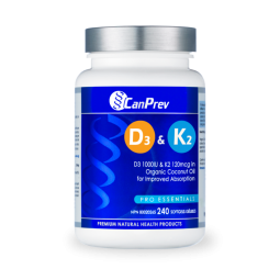 D3 & K2 Organic Coconut Oil 240 softgels | Safest & Easiest Shopping Vitamins Online | VITASHOP